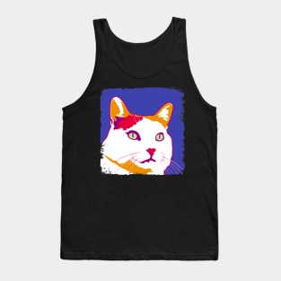 Turkish Van Pop Art - Cat Lover Gift Tank Top